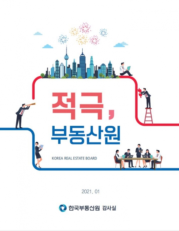 한국부동산원이 발간한 '적극 부동산원' 책자(출처:부동산원)