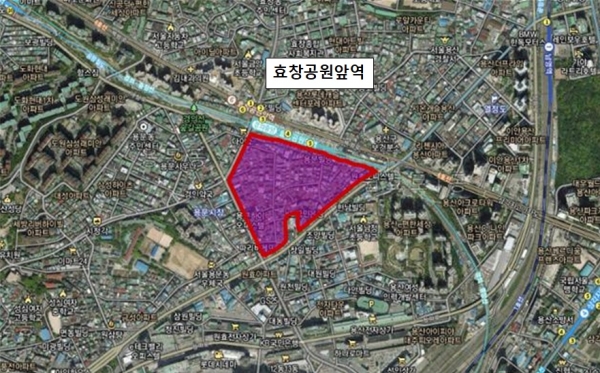 용산구 효창공원앞역 인근(역세권)(제공 국토부)