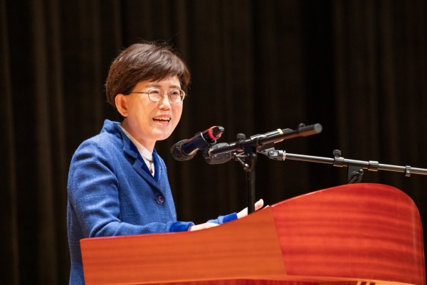 한국가스공사 최연혜 사장이 ‘2024년 시무식’을 개최했다.(제공 가스공사)